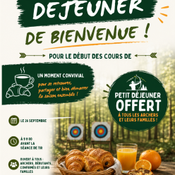 déjeuner de bienvenue